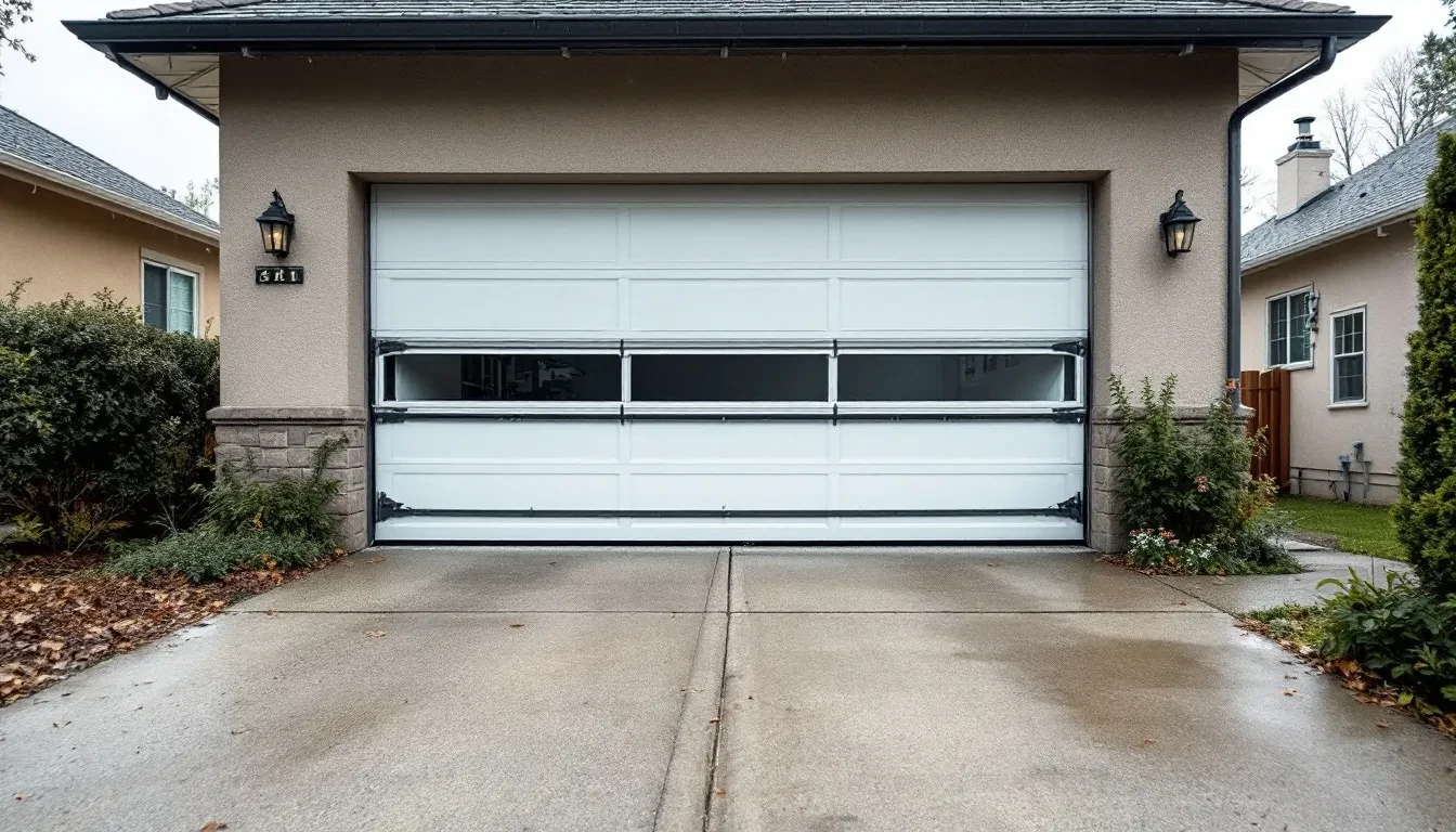 Garage Door Section Replacement in Boise
